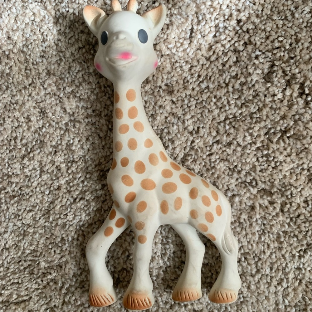 Teething Toy - Cream and Brown